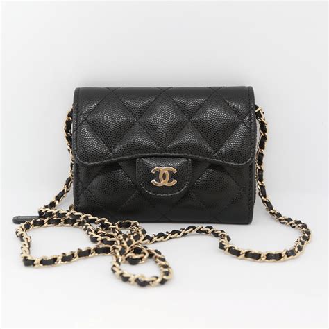 chain wallet chanel|chanel small wallet on chain.